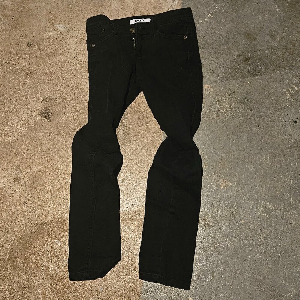 DKNY Black Jeans - size 7 girls
